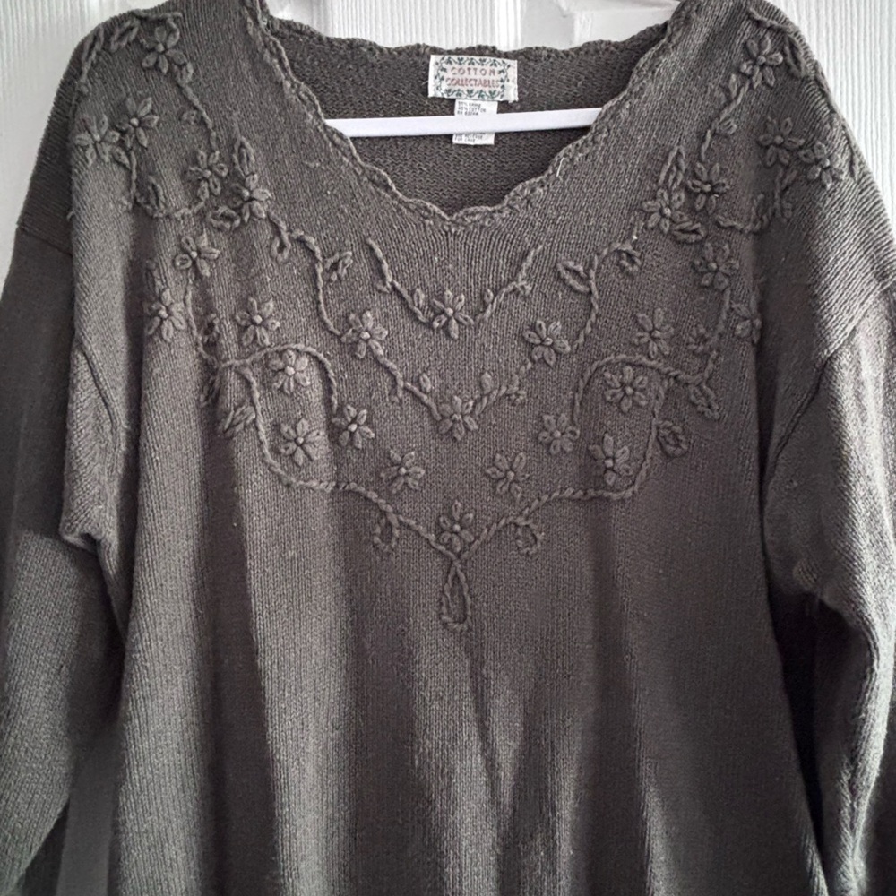 Vintage Embroidered Sweater